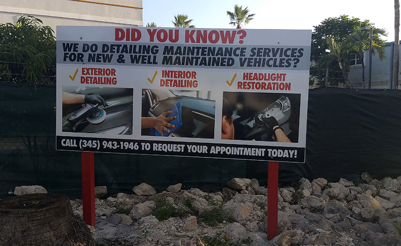 Auto Spa Sign