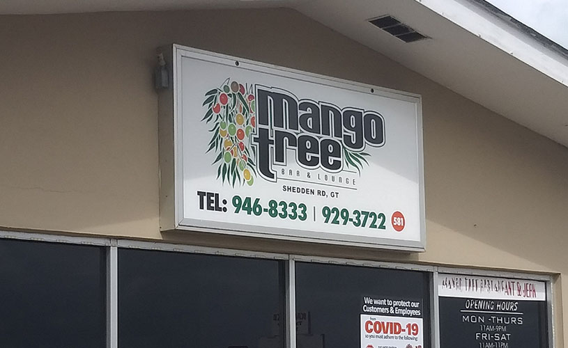 Mango Tree Sign