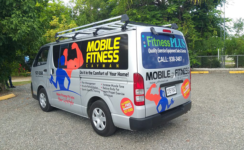 Mobile Fitness Decals