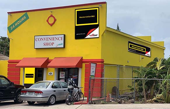Western Union Signage